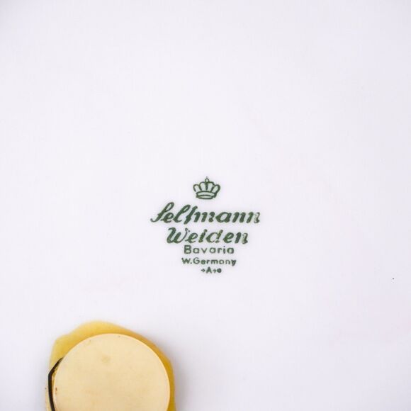 Town Scene Seltmann Weiden Bavaria W. Germany 9" Ceramic Collector Plate Dish - Picture 4 of 6